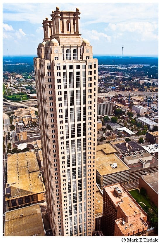 Atlanta Skyscraper Art Print - 191 Peachtree Tower